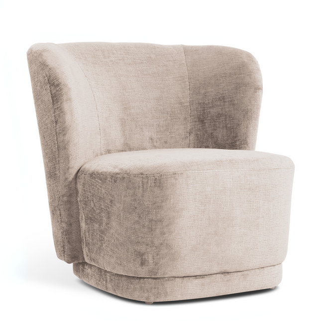 Haarlem Fauteuil - Beige - Stof