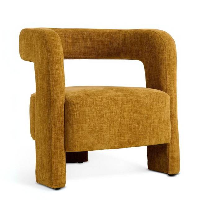 Douwe Fauteuil - Oker - Textiel