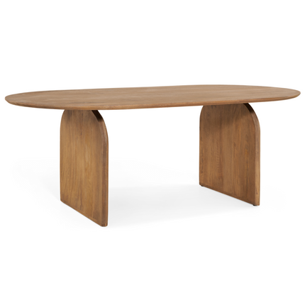 Nøva Eettafel - Bruin - 200x100x76 cm - hoofdafbeelding