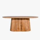 Lunelle Eettafel - Lichtbruin - 180 cm
