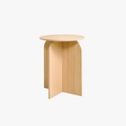 Elke Bijzettafel - Naturel - ø45cm