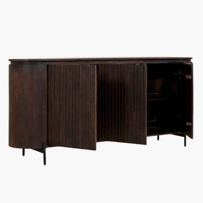Noah Dressoir - Donkerbruin - 180x40x80 cm – foto 2
