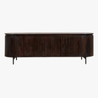 Noah Tv-meubel - Donkerbruin - 175x43x56 cm