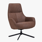 Hav Fauteuil - Bruin - Microleder