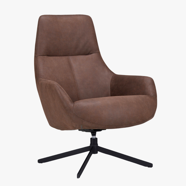 Hav Fauteuil - Bruin - Microleder