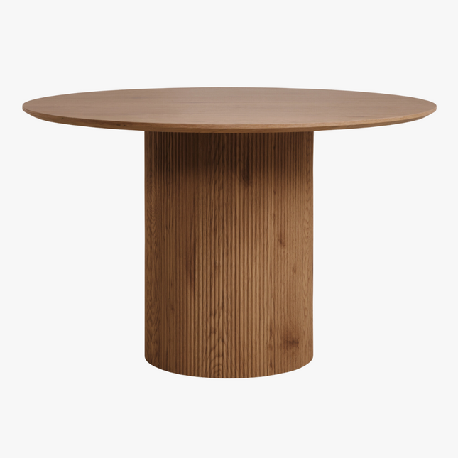 Mirelle Eettafel - Walnoot - ø120cm