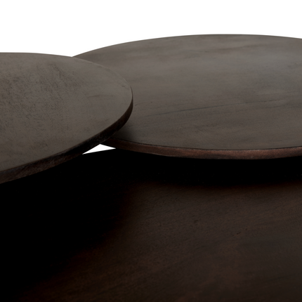 Sophie Bijzettafel - Donkerbruin – detail