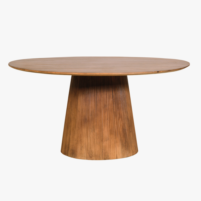 Bas Eettafel - Lichtbruin - ø150 cm