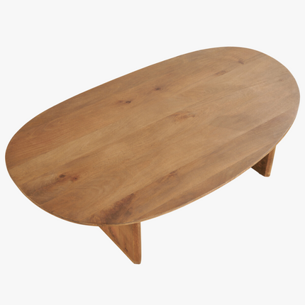 Lotte Salontafel - Lichtbruin - 130x78x38 cm – foto 3
