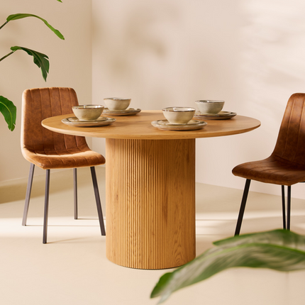 Mirelle Eettafel - Naturel - ø120cm – foto 2