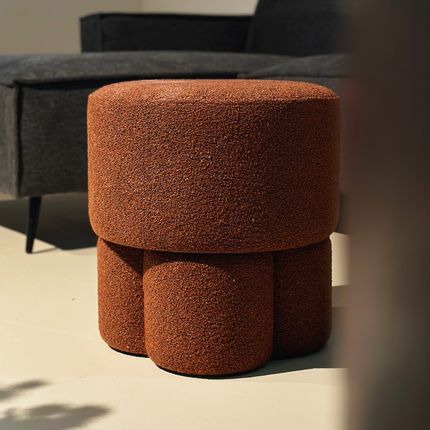 Nordic Poef - Naturel - Bouclé – foto 6