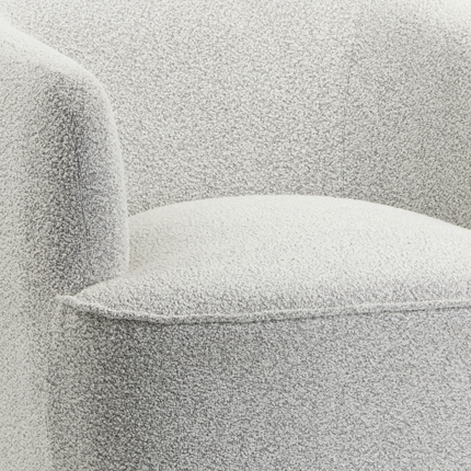 Tessel Fauteuil - Naturel - Bouclé – foto 3