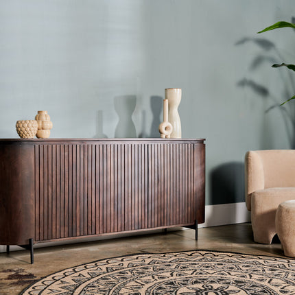 Noah Dressoir - Donkerbruin - 180x40x80 cm – foto 5