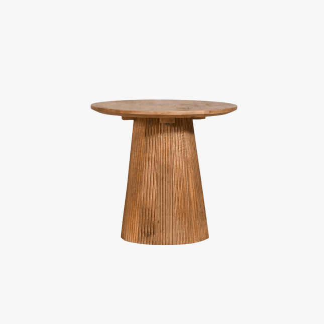 Max Bijzettafel - Lichtbruin - ø50cm