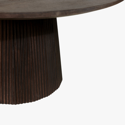 Sophie Bijzettafel - Donkerbruin - ø60cm – foto 3