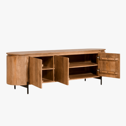 Noah Tv-meubel - Lichtbruin - 175x43x56 cm – foto 2