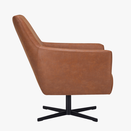 Røff Fauteuil - Camel - Microleder – foto 2