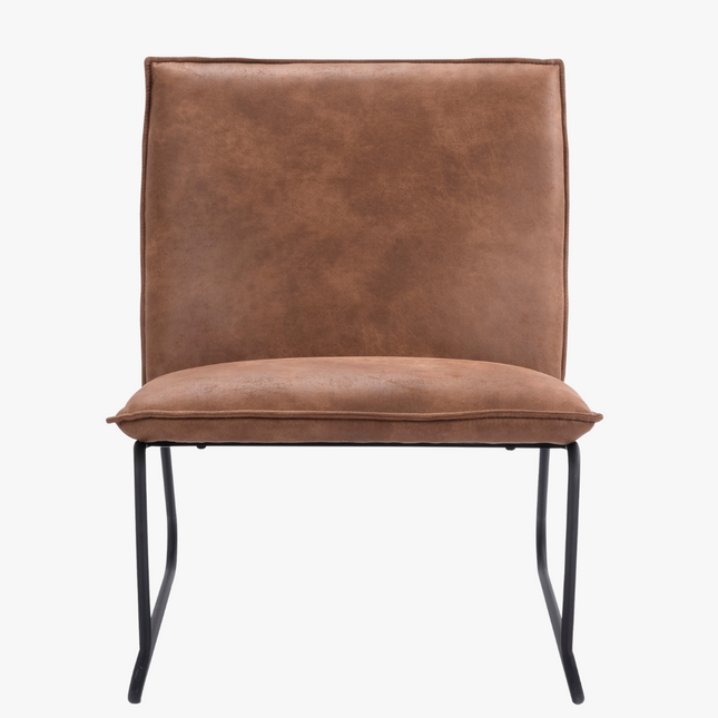 Lille Fauteuil - Cognac - Rawhide – foto 2