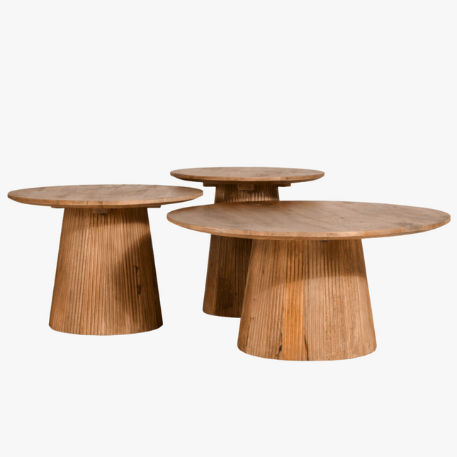 Max Bijzettafel - Lichtbruin – sfeerbeeld