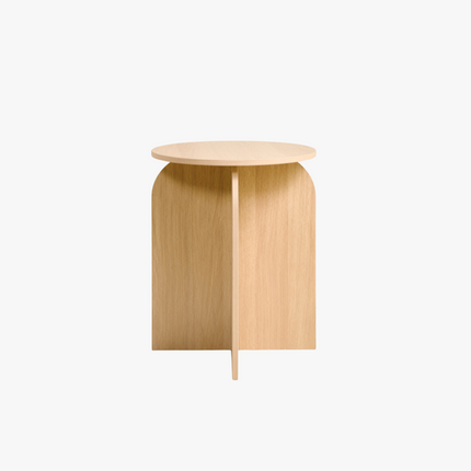 Elke Bijzettafel - Naturel - ø45cm – foto 3