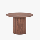 Sebas Bijzettafel - Walnoot - ø60 cm