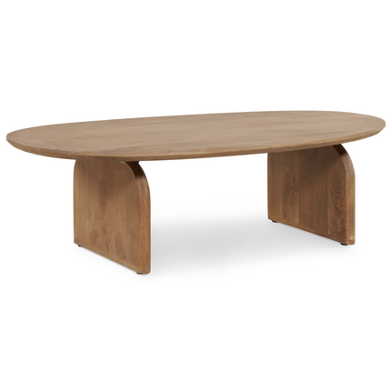 Lotte Salontafel - Lichtbruin - 130x78x38 cm - hoofdafbeelding