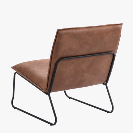 Lille Fauteuil - Cognac - Rawhide – foto 3