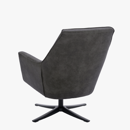 Nord Fauteuil - Grafiet - Microleder – foto 3