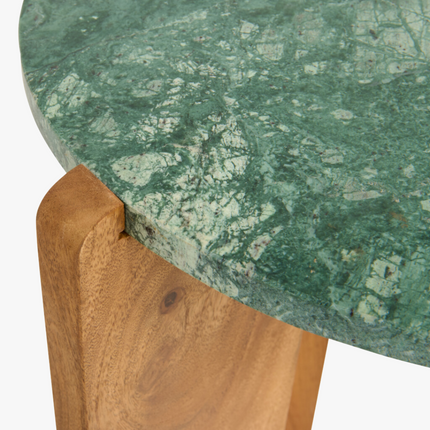 Levi Bijzettafel - Groen - ø39cm – foto 3