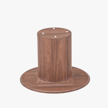 Sebas Bijzettafel - Walnoot - ø60 cm – foto 3