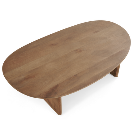 Lotte Salontafel - Lichtbruin - 130x78x38 cm - detailfoto