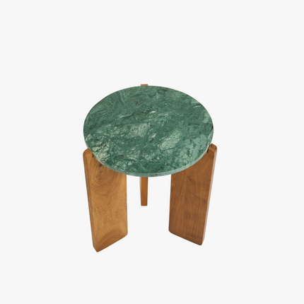 Levi Bijzettafel - Groen - ø39cm – foto 5