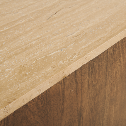 Lex Wandkast - Bruin - Hout - Marmer – foto 8
