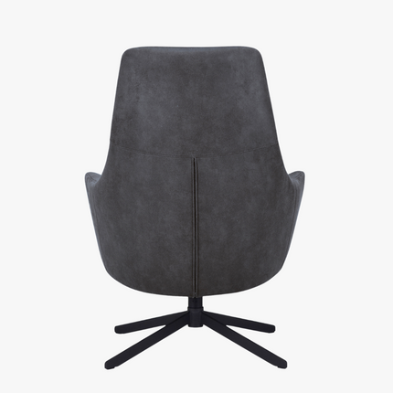 Hav Fauteuil - Antraciet - Microleder – foto 5