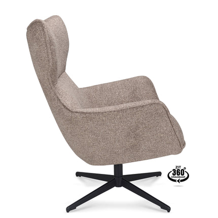 Harbour Fauteuil - Zand - Stof leo – foto 5