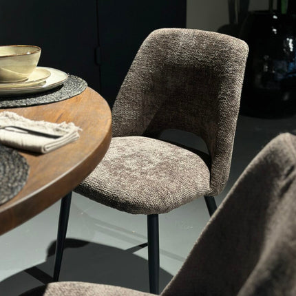 Plouc Eetkamerstoel - Taupe - Haga – foto 2