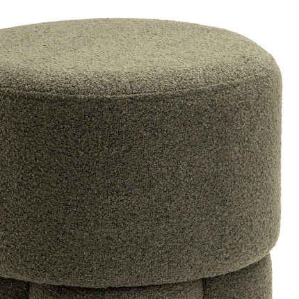 Nordic Poef - Groen - Bouclé – foto 3