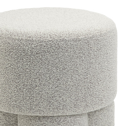 Nordic Poef - Naturel - Bouclé – foto 3