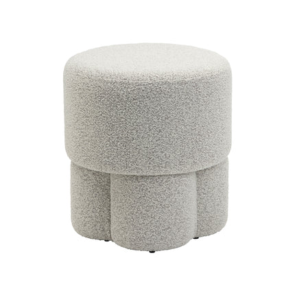 Nordic Poef - Naturel - Bouclé