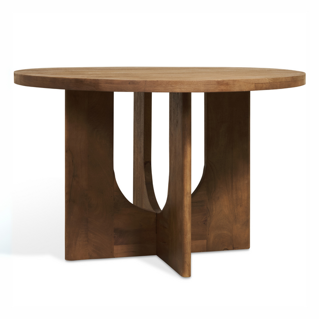 Amstel Eettafel - Bruin - ø150 cm