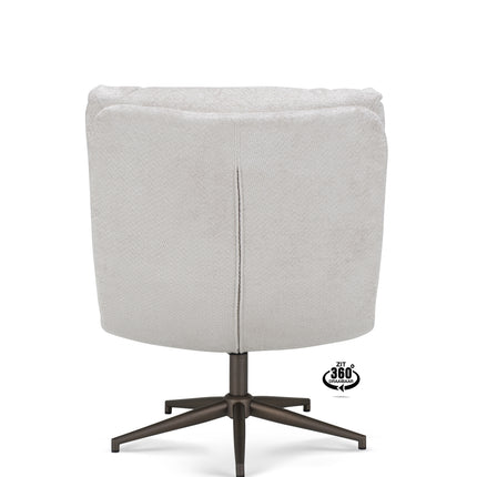 Joppe Fauteuil - Naturel - Stof movie – foto 3