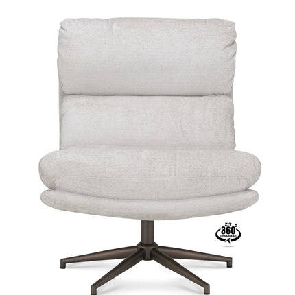 Joppe Fauteuil - Naturel - Stof movie – foto 4
