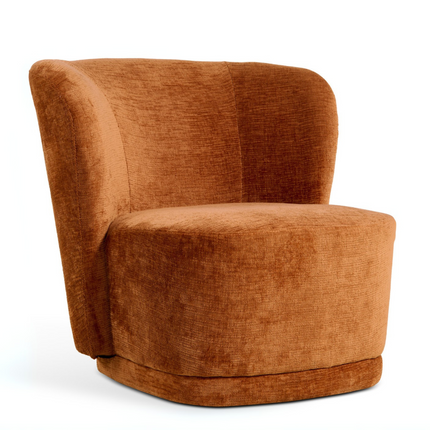 Haarlem Fauteuil - Roest - Stof