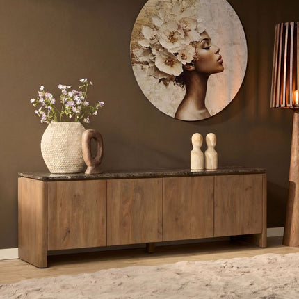 Dallas Tv-meubel - Naturel - 210 cm