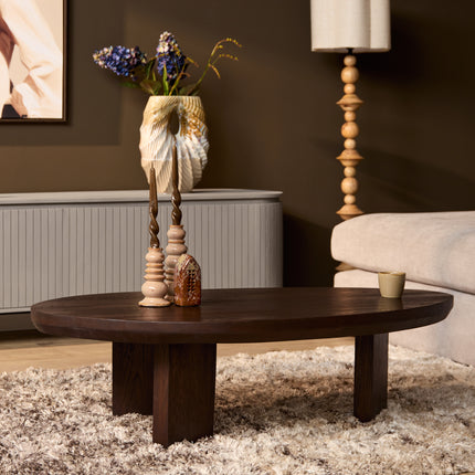 Zillah Salontafel - Eikenbruin - 130 cm