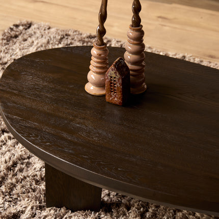 Zillah Salontafel - Eikenbruin - 130 cm