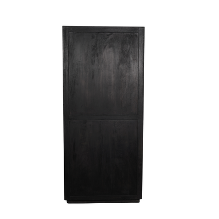Brussel Boekenkast - Zwart - 90 cm