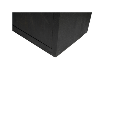 Brussel Boekenkast - Zwart - 90 cm