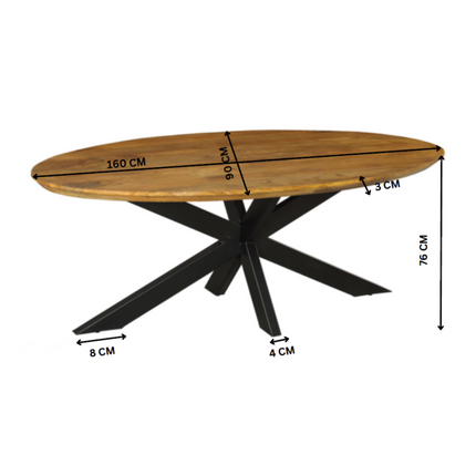 Brussel Boekenkast - Zwart - 90 cm