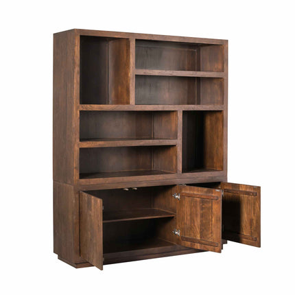 Brussel Vakkenkast - Bruin - 160 cm